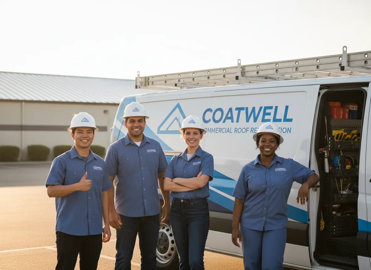Commercial roof coating company in Islip Terrace, NY